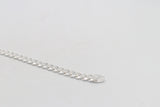 Sterling Silver Curb link Bracelet IRA54