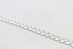 Sterling Silver Curb link Bracelet IRA54