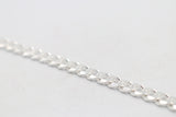Sterling Silver Curb link Bracelet IRA54