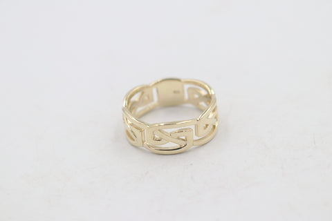 9ct Gold Wedding Band 8.5mm wide