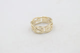 9ct Gold Wedding Band 8.5mm wide