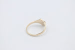 9ct Gold Girls Signet Ring with Peridot