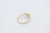 9ct Gold Girls Signet Ring with Peridot