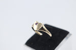 9ct Gold Girls Signet Ring with Amythyst