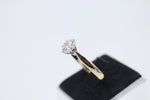 9ct Solid Gold CZ Dress ring