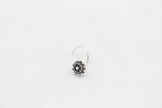Stg Silver Fancy Nose Stud NS17