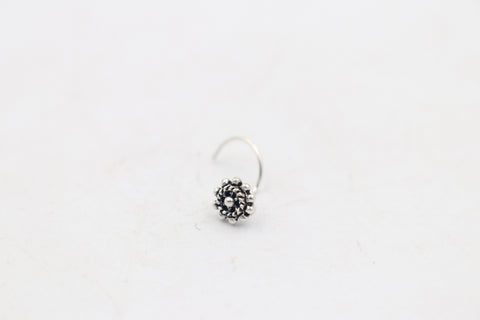 Stg Silver Fancy Nose Stud NS17