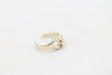 9ct Gold Ladies Gold Toe Ring CYT181