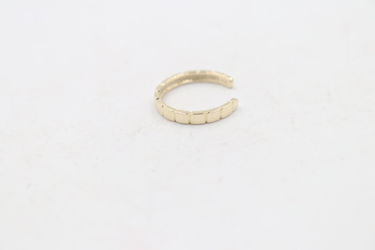9ct Gold Ladies Gold Toe Ring CYT196