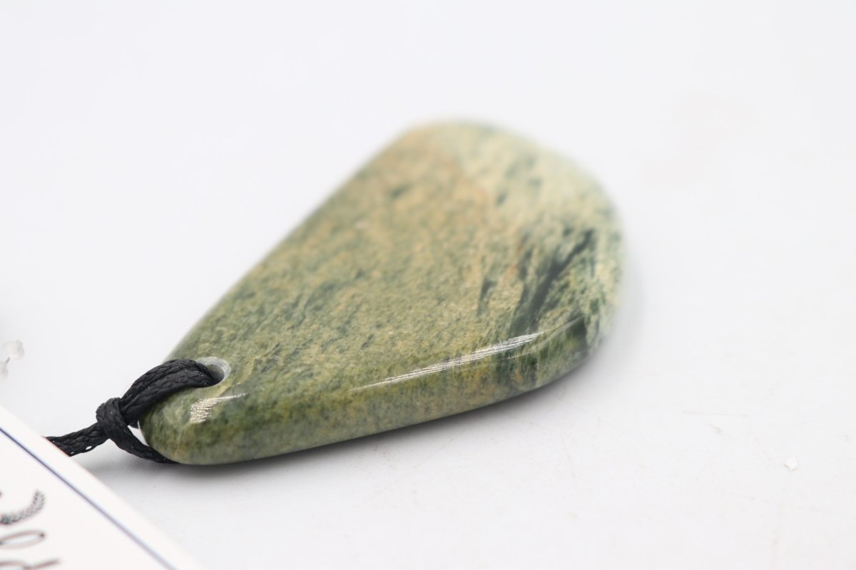 New Zealand Marsden Greenstone  Drop WT35M