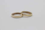 9ct Gold  Oval Huggies