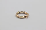 9ct Gold Round Hoops