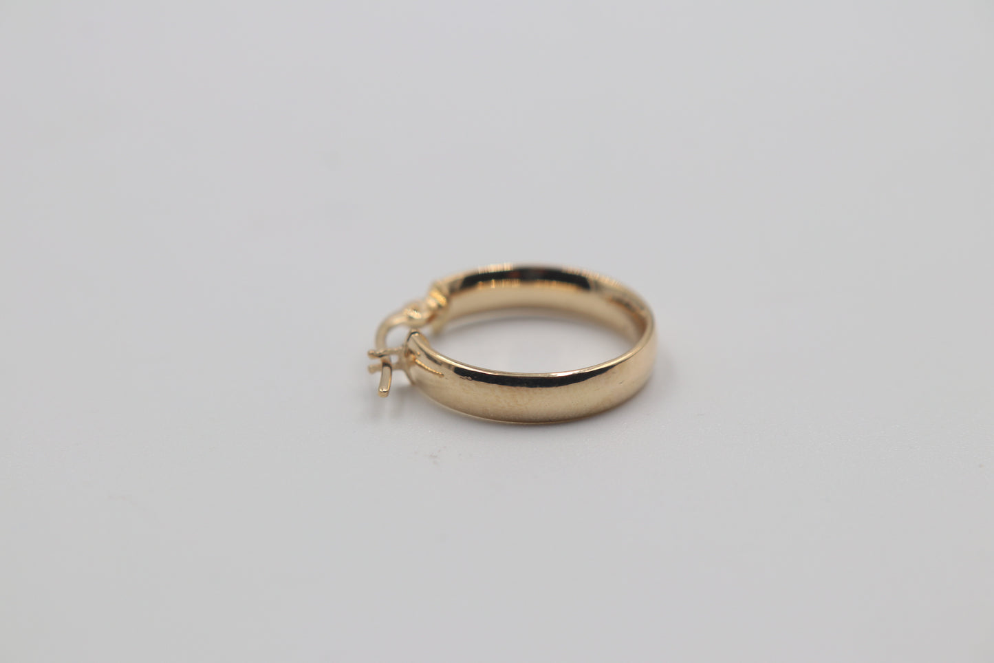 9ct Gold Round Hoops