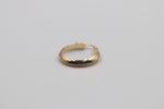 9ct Gold Round Concave Pattern Hoops