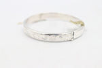 Sterling Silver Snap Bangle