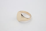 9ct Gold Solid Signet Ring SYR7792