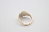 9ct Gold Solid Signet Ring SYR7792