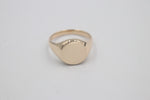 9ct Gold Solid Signet Ring