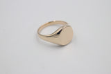 9ct Gold Solid Signet Ring