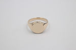 9ct Gold Solid Signet Ring