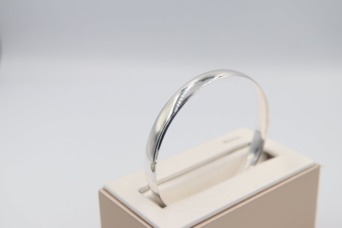 Sterling Silver Heavy Bangle