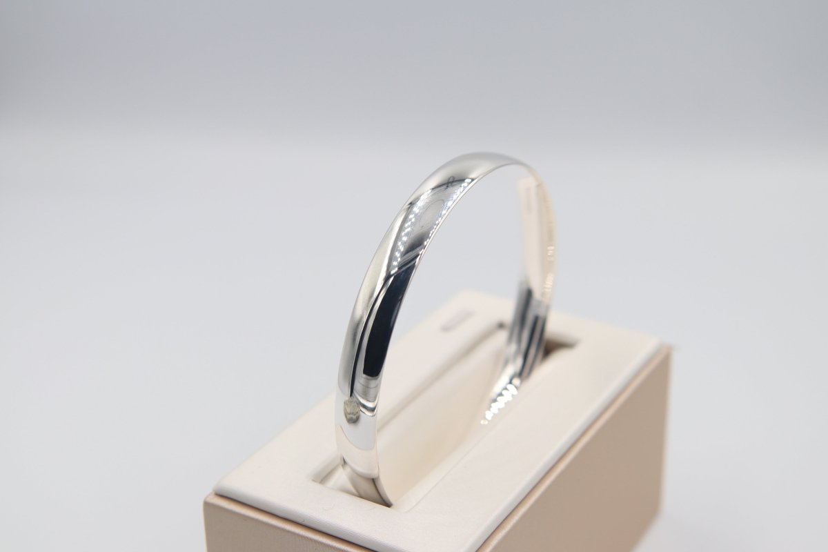 Sterling Silver Heavy Bangle