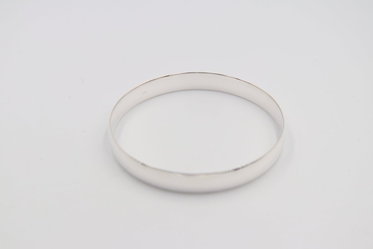 Sterling Silver Heavy Bangle