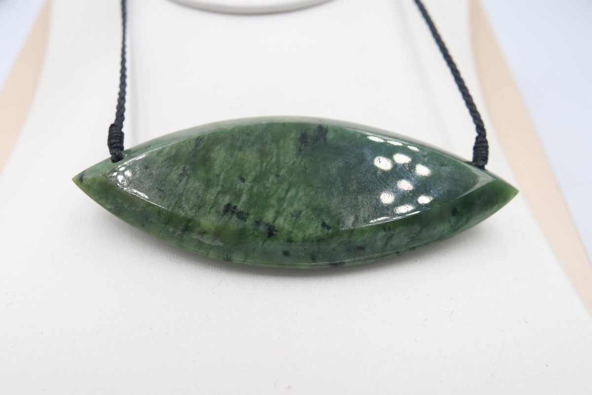 New Zealand Greenstone High polish Breastplate