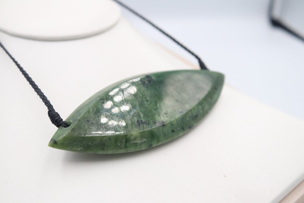 New Zealand Greenstone High polish Breastplate