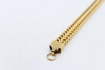 Gold Plated  Heavy Bracelet 23cm GP05