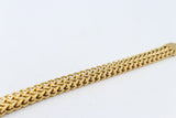 Gold Plated  Heavy Bracelet 23cm GP05