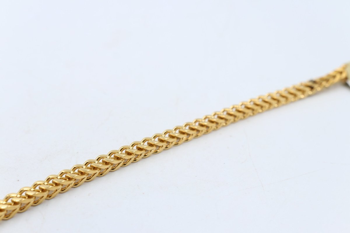Gold Plated  Bracelet 23cm GP09