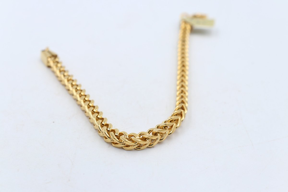 Gold Plated  Bracelet 23cm GP09