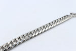 Stainelss Steel Curb Link Bracelet 21cm GP11