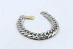 Stainelss Steel Curb Link Bracelet 21cm GP11