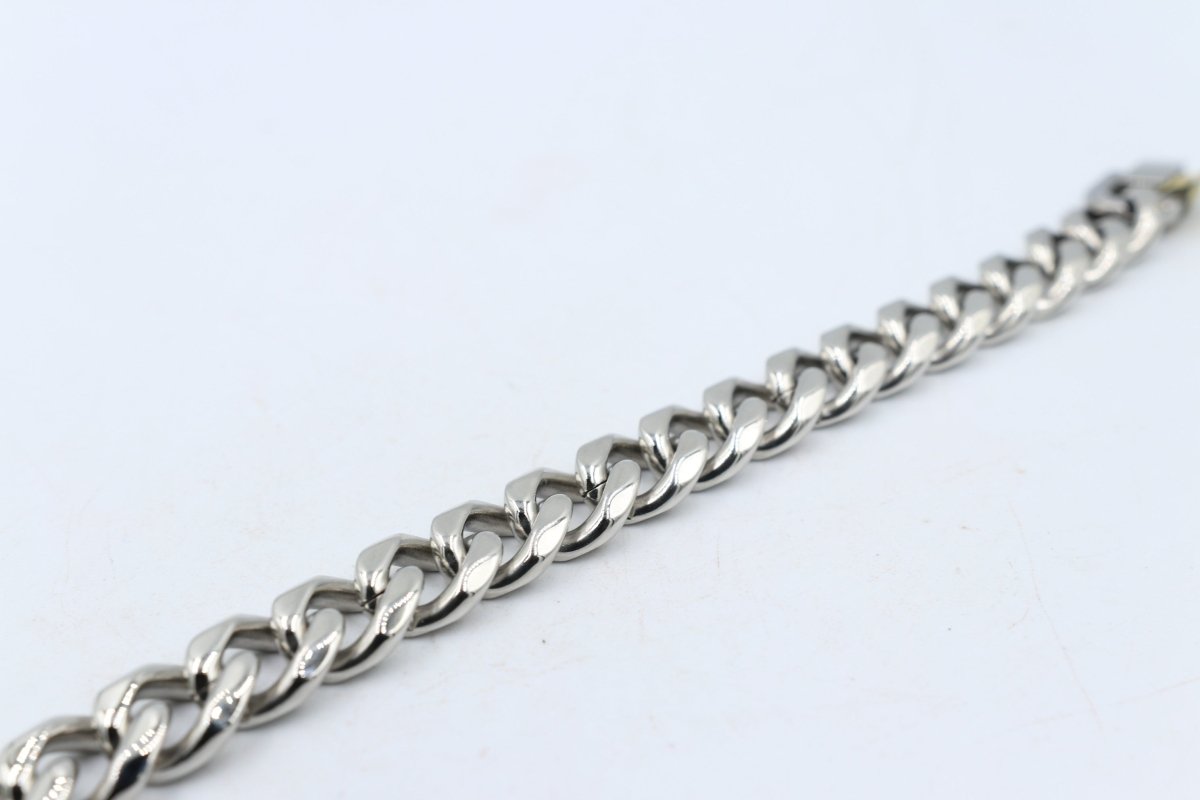Stainelss Steel Curb Link Bracelet 22cm GP12