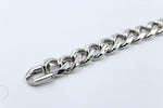 Stainelss Steel Curb Link Bracelet 22cm GP12