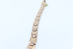 Rose Gold Plated High tech Ceramic Hematite Health Bracelet M02