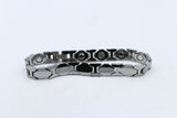 High tech Ceramic Hematite Health Bracelet M06