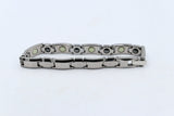 High tech Ceramic Hematite Health Bracelet M07