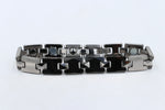 High tech Ceramic Hematite Health Bracelet M08