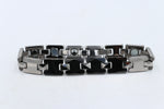 High tech Ceramic Hematite Health Bracelet M08