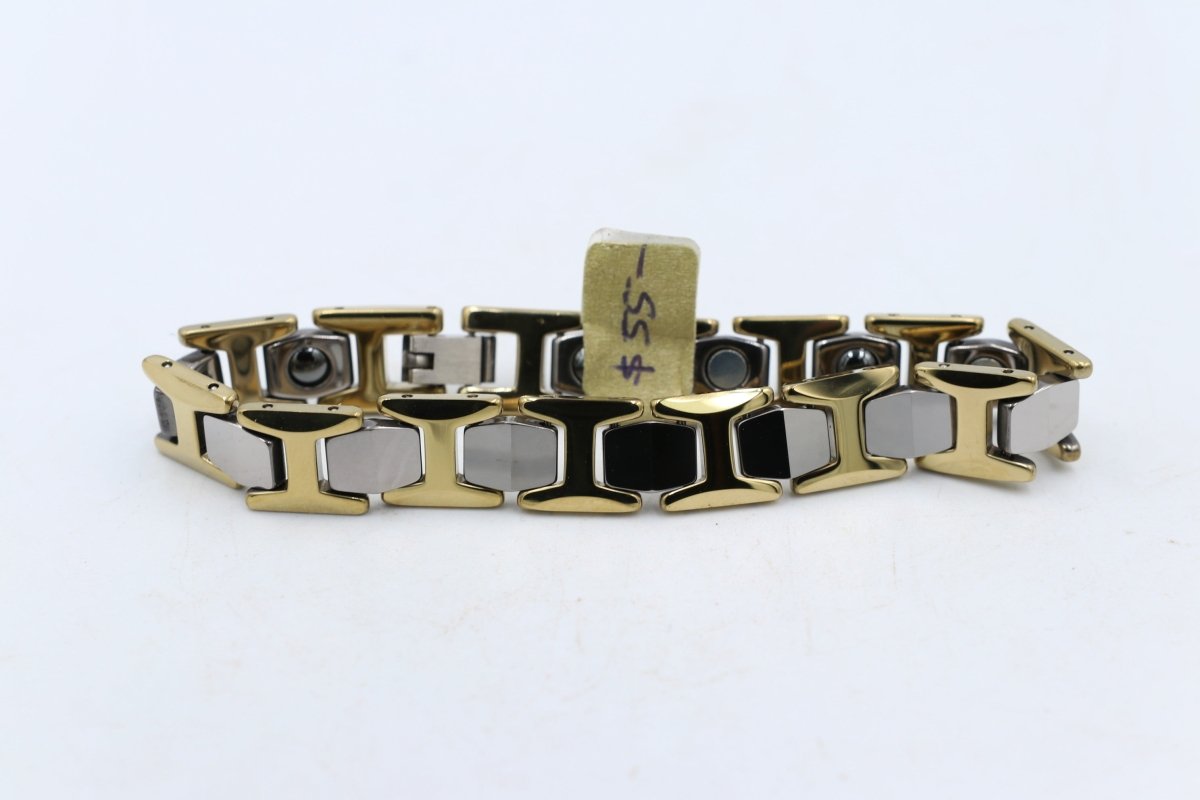 High tech Ceramic Hematite Health Bracelet M09