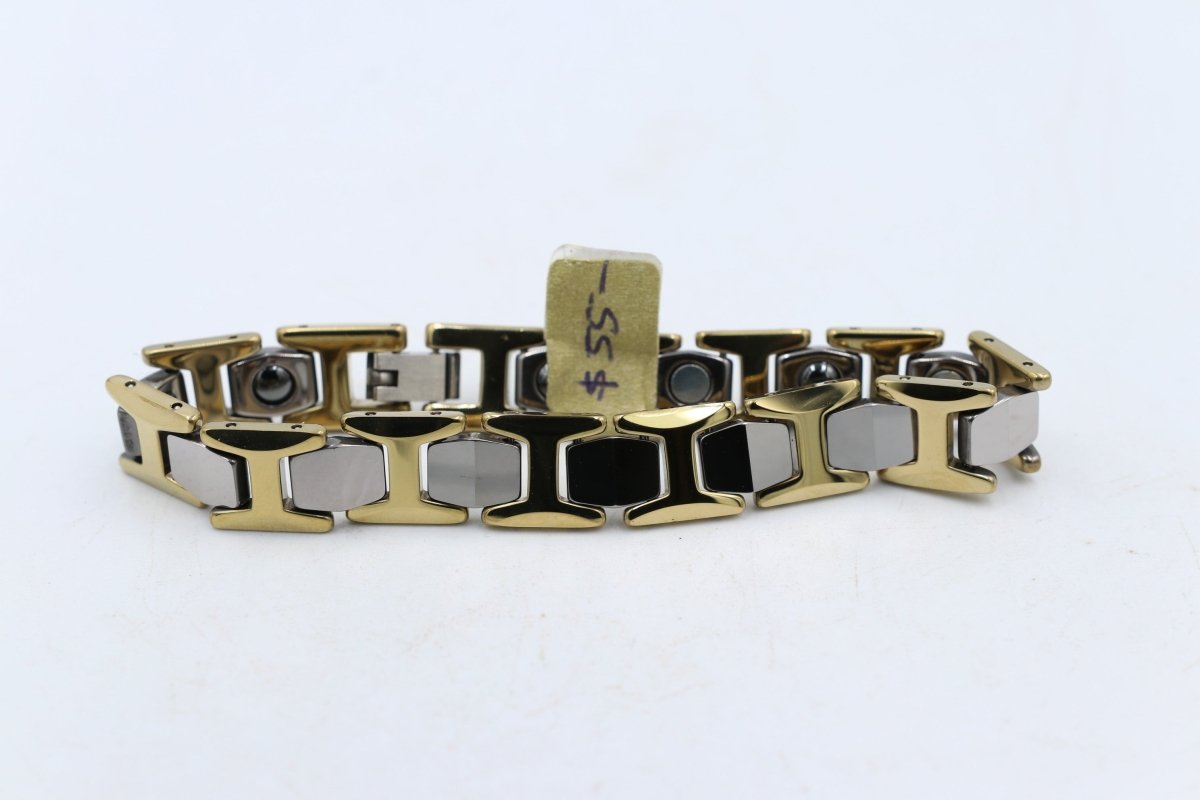 High tech Ceramic Hematite Health Bracelet M09