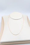 9ct Gold Italian Box Chain 50cms