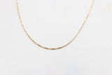 9ct Gold Italian Box Chain 50cms