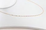 9ct Gold Italian Box Chain 50cms