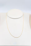 9ct Gold Italian Wheatsheaf Chain 45cms