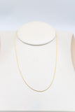 9ct Gold Italian Wheatsheaf Chain 45cms