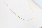 9ct Gold Italian Wheatsheaf Chain 45cms